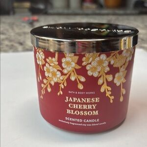 Bath & Body Works Japanese  Cherry Blossom Candle